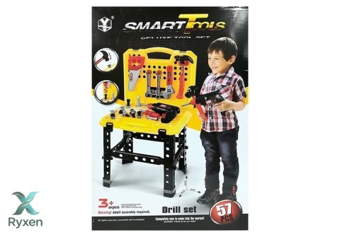 Duży Zestaw Majsterkowicza rozkładany w Walizce LEAN TOYS