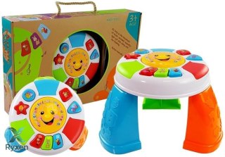 Edukacyjny Stoliczek Dla Malucha Kształty Kolory LEAN TOYS