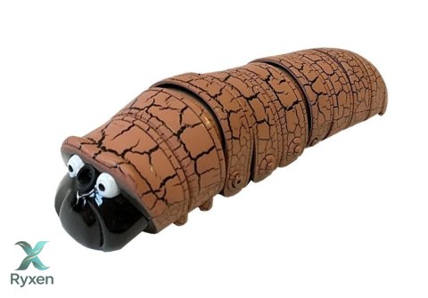 Gąsienica Na Podczerwień Omija przeszkody Brązowa LEAN TOYS