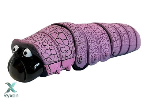Gąsienica na Podczerwień Omija Przeszkody Fioletowa LEAN TOYS