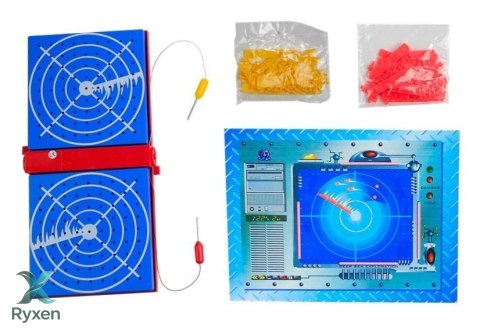 Gra Elektroniczna Strategiczna Statki Okręty Bitwa Morska LEAN TOYS