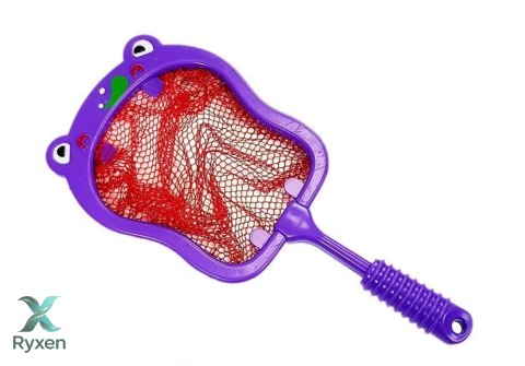 Gra Kąpielowa Rekin Łowca Rybek Siatka Podbierak LEAN TOYS