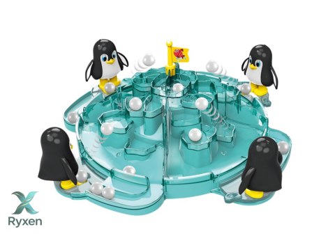 Gra Lodowiec Pingwinów Podbijanie Piłek Śnieżek LEAN TOYS
