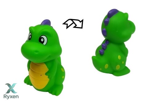 Kąpielowy Dinozaur Młynek Tryskający Wodą LEAN TOYS