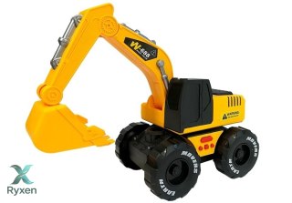 Koparka z Napędem Frykcyjnym Dźwięki i Światła LEAN TOYS