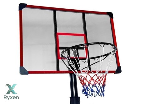 Kosz do Koszykówki Mobilny Regulowany Stojak 200-305cm LEAN SPORT