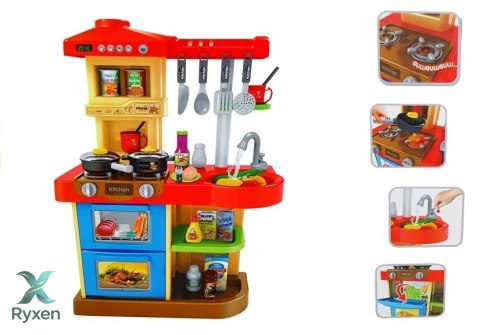 Kuchnia Dla Malucha z dźwiękami i światełkami Kran LEAN TOYS
