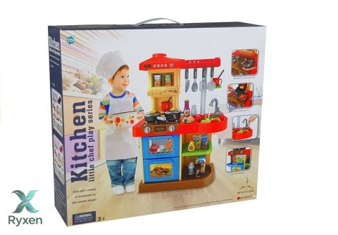 Kuchnia Dla Malucha z dźwiękami i światełkami Kran LEAN TOYS