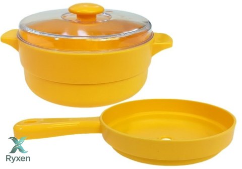 Kuchnia Dziecięca Para Światła Dźwięki Talerze Akcesoria Różowa 65 el. LEAN TOYS