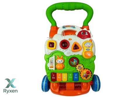 Pchacz Edukacyjny dla Niemowlęcia z Pianinkiem LEAN TOYS