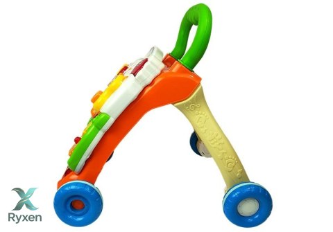 Pchacz Edukacyjny dla Niemowlęcia z Pianinkiem LEAN TOYS