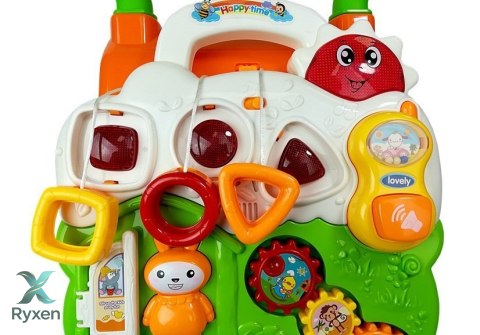 Pchacz Edukacyjny dla Niemowlęcia z Pianinkiem LEAN TOYS