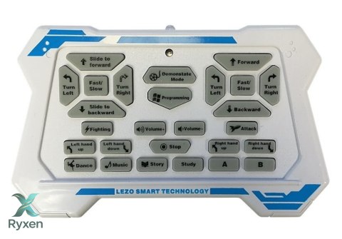Robot Zdalnie sterowany pomarańczowy LEAN TOYS