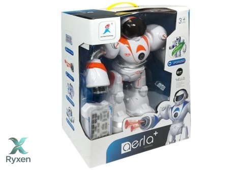 Robot Zdalnie sterowany pomarańczowy LEAN TOYS