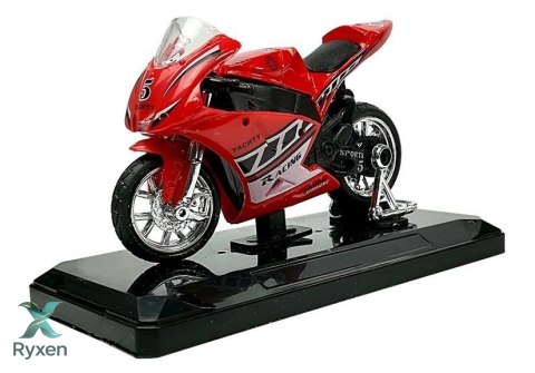 Sportowy Motocykl z Dźwiękami 1:18 4 Kolory LEAN TOYS