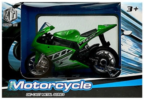 Sportowy Motocykl z Dźwiękami 1:18 4 Kolory LEAN TOYS