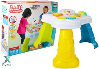 Stolik Edukacyjny Urodzinowy Słodycze z Dźwiękami dla Niemowlaka LEAN TOYS