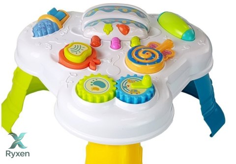 Stolik Edukacyjny Urodzinowy Słodycze z Dźwiękami dla Niemowlaka LEAN TOYS