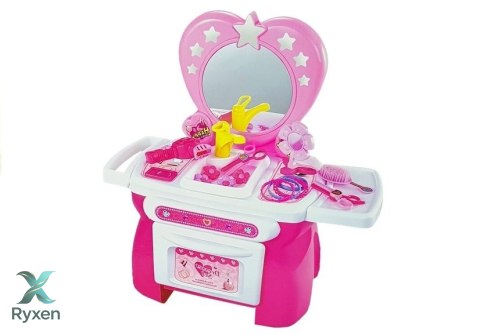 Toaletka Zestaw Piękności Akcesoria Do Włosów LEAN TOYS