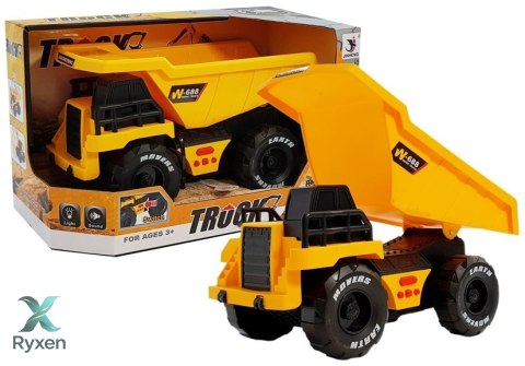 Wywrotka ciężarówka żółta LEAN TOYS