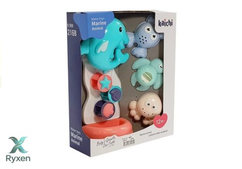 Zabawki do Kąpieli Zwierzątka Morskie LEAN TOYS