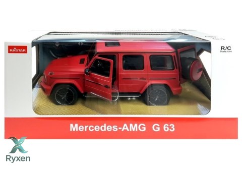 Zdalnie Sterowany Mercedes G63 Rastar R/C Czerwony RASTAR
