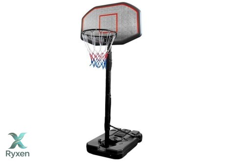 Zestaw Do Koszykówki Wolnostojący Regulowany Stojak Kosz 200-300 cm LEAN SPORT