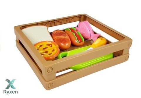 Zestaw Do Krojenia Hot Dog Ryba na Rzepy w Skrzyni LEAN TOYS