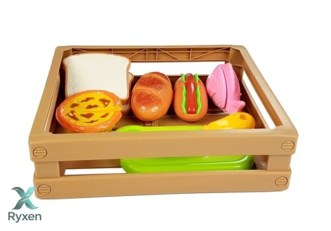 Zestaw Do Krojenia Hot Dog Ryba na Rzepy w Skrzyni LEAN TOYS