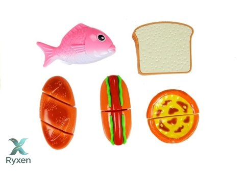 Zestaw Do Krojenia Hot Dog Ryba na Rzepy w Skrzyni LEAN TOYS