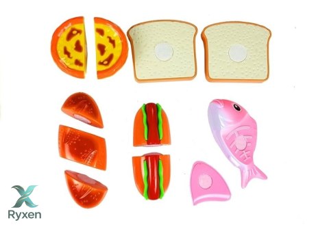 Zestaw Do Krojenia Hot Dog Ryba na Rzepy w Skrzyni LEAN TOYS