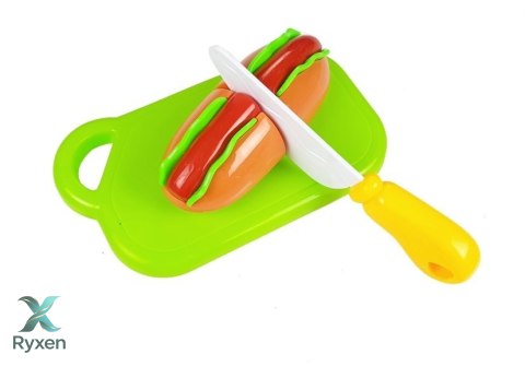 Zestaw Do Krojenia Hot Dog Ryba na Rzepy w Skrzyni LEAN TOYS