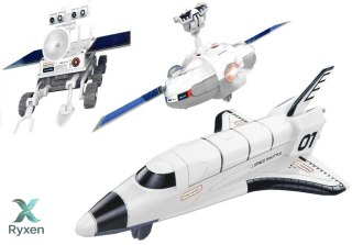 Zestaw Kreatywny Kosmiczny Solarny 3w1 Łazik DIY LEAN TOYS