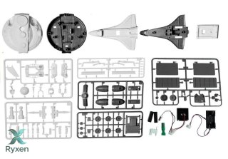Zestaw Kreatywny Kosmiczny Solarny 3w1 Łazik DIY LEAN TOYS