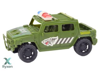 Zestaw Militarny Helikopter Wojskowy Wóz Bojowy Wieża Kontrolna Żołnierz LEAN TOYS