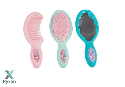 Zestaw Piękności w Walizce Wałki Klapki Koraliki LEAN TOYS