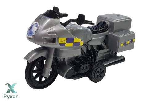 Zestaw Pojazdów Policja Światła Dźwięki LEAN TOYS