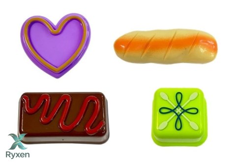 Zestaw Słodkości do Zabawy w Cukiernię Ciasto Lody LEAN TOYS