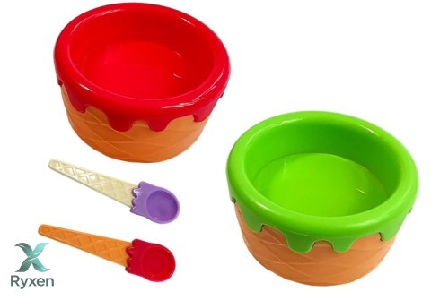Zestaw Słodkości do Zabawy w Cukiernię Ciasto Lody LEAN TOYS