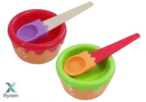 Zestaw Słodyczy Desery Lody Ciasteczka Akcesoria LEAN TOYS