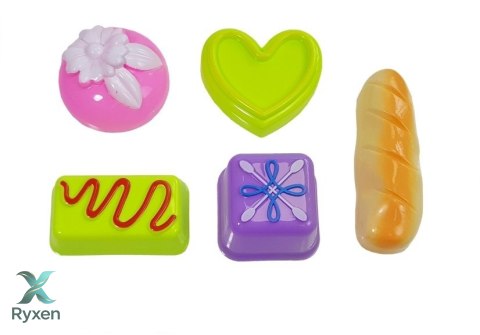 Zestaw Słodyczy Desery Lody Ciasteczka Akcesoria LEAN TOYS