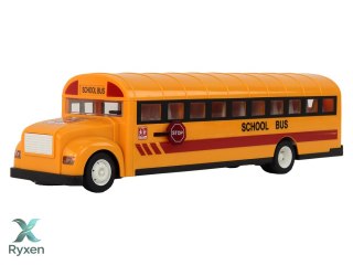 Żółty Autobus Szkolny Zdalnie Sterowany R/C Otwierane Drzwi LEAN TOYS