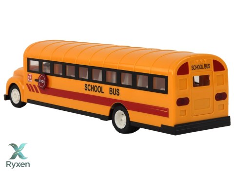 Żółty Autobus Szkolny Zdalnie Sterowany R/C Otwierane Drzwi LEAN TOYS