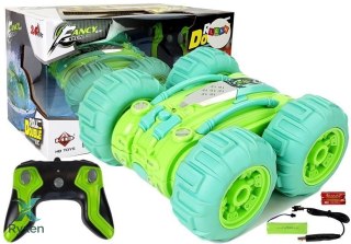 Amfibia Dwustronna Zdalnie Sterowana Zielona 1:24 LEAN TOYS