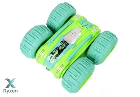 Amfibia Dwustronna Zdalnie Sterowana Zielona 1:24 LEAN TOYS