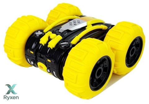 Amfibia Dwustronna Zdalnie Sterowana Żółta 1:24 LEAN TOYS
