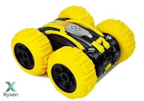 Amfibia Dwustronna Zdalnie Sterowana Żółta 1:24 LEAN TOYS