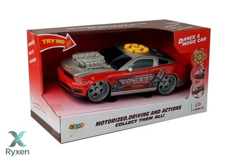 Auto DJ z Panelem i Głośniki Muzyka Światła LEAN TOYS