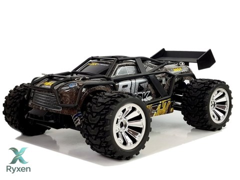 Auto Off-Road Zdalnie Sterowane Brązowo- Żółty 2.4G 1:18 35 km/h Kontrola Prędkości LEAN TOYS