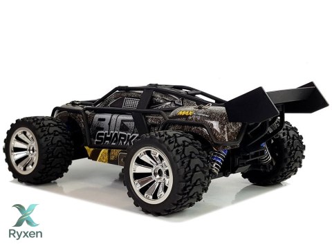 Auto Off-Road Zdalnie Sterowane Brązowo- Żółty 2.4G 1:18 35 km/h Kontrola Prędkości LEAN TOYS